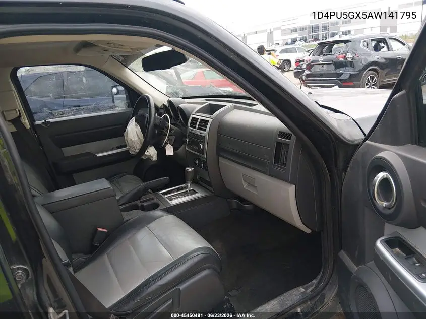 2010 Dodge Nitro Sxt VIN: 1D4PU5GX5AW141795 Lot: 45450491