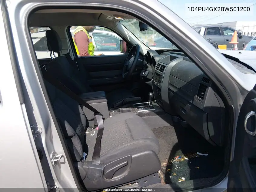 2011 Dodge Nitro Heat VIN: 1D4PU4GX2BW501200 Lot: 45016079