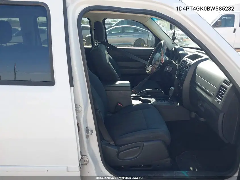 2011 Dodge Nitro Heat VIN: 1D4PT4GK0BW585282 Lot: 45570947