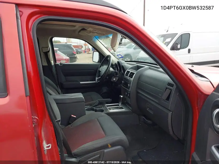 2011 Dodge Nitro Detonator VIN: 1D4PT6GX0BW532587 Lot: 45611142