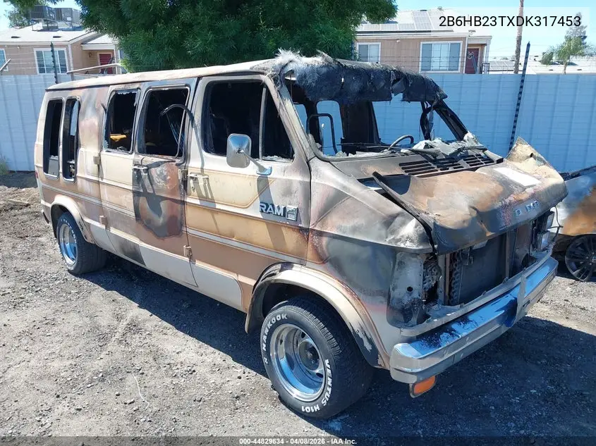 1983 Dodge Ram Van B250 VIN: 2B6HB23TXDK317453 Lot: 44829634