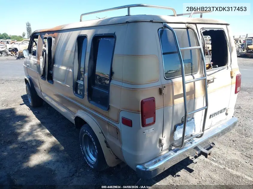 1983 Dodge Ram Van B250 VIN: 2B6HB23TXDK317453 Lot: 44829634