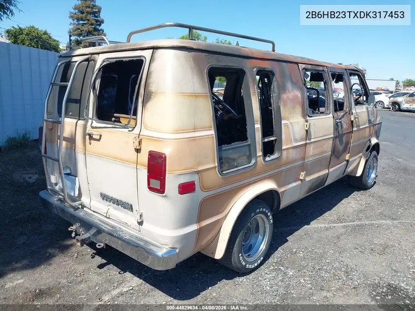 1983 Dodge Ram Van B250 VIN: 2B6HB23TXDK317453 Lot: 44829634