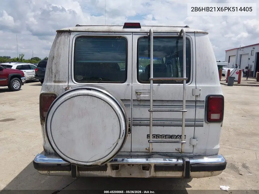 1993 Dodge Ram Van B250 VIN: 2B6HB21X6PK514405 Lot: 45200865