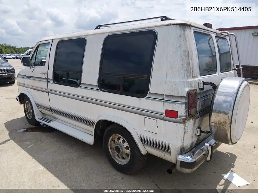 1993 Dodge Ram Van B250 VIN: 2B6HB21X6PK514405 Lot: 45200865