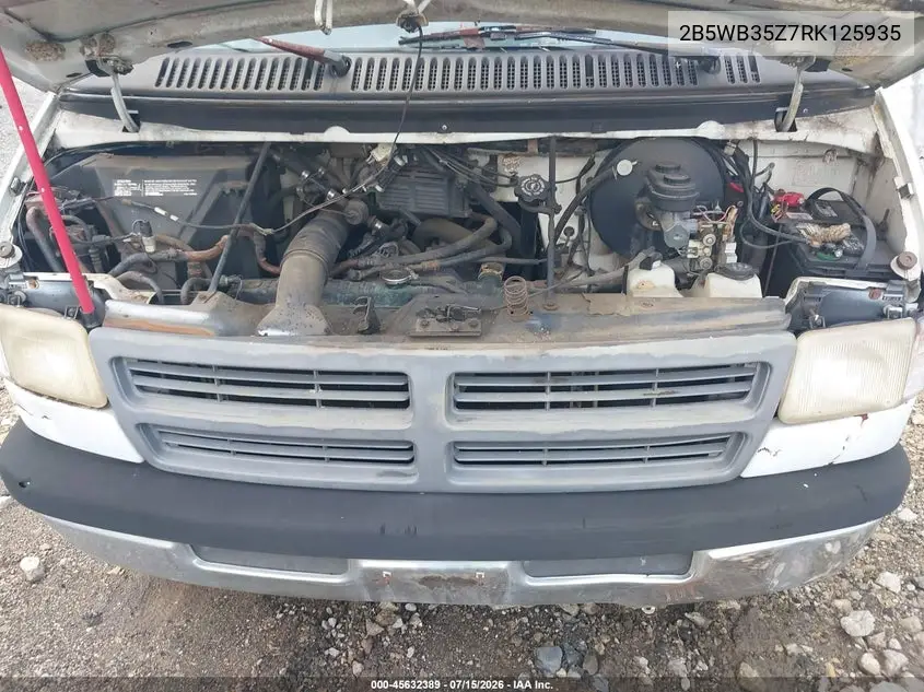 1994 Dodge Ram Wagon B350 VIN: 2B5WB35Z7RK125935 Lot: 45632389