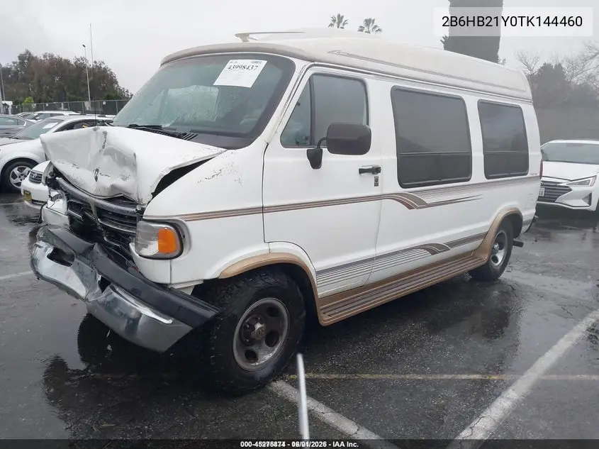 1996 Dodge Ram Van B2500 VIN: 2B6HB21Y0TK144460 Lot: 45275874