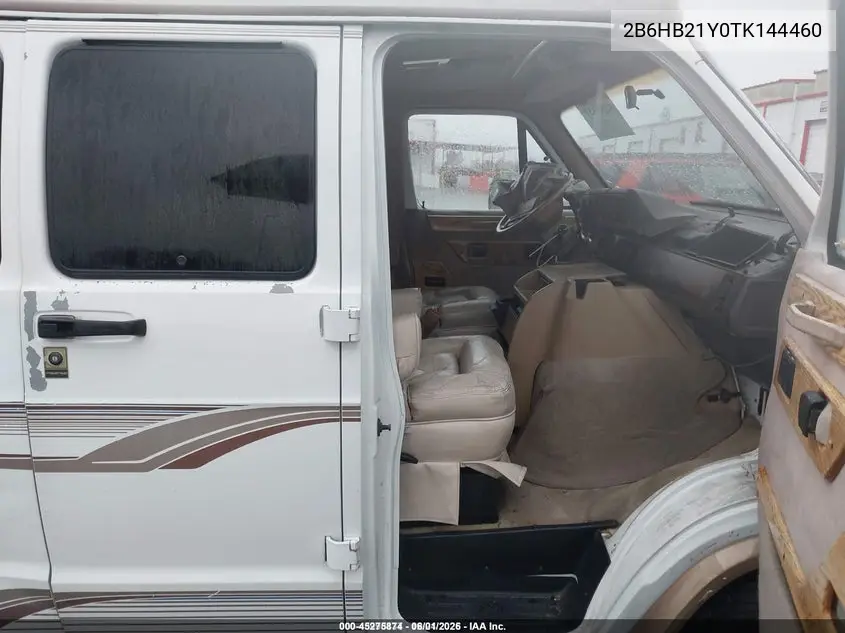 1996 Dodge Ram Van B2500 VIN: 2B6HB21Y0TK144460 Lot: 45275874