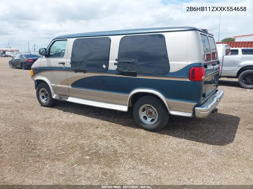 1999 Dodge Ram Van 1500 Commercial/Conversion VIN: 2B6HB11ZXXK554658 Lot: 45079043