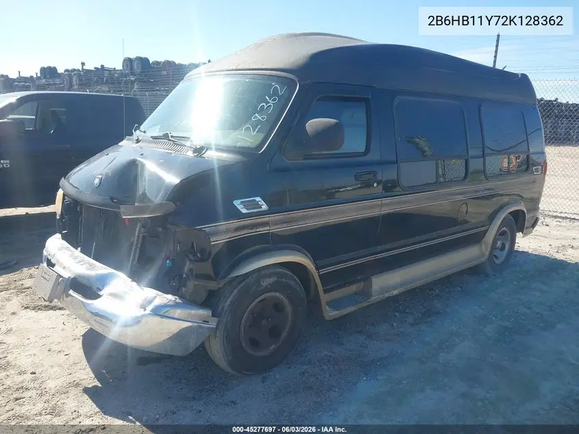 2002 Dodge Ram Van 1500 Conversion VIN: 2B6HB11Y72K128362 Lot: 45277697