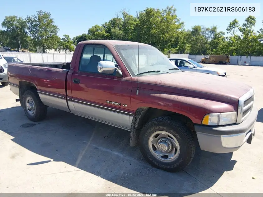 1994 Dodge Ram 2500 VIN: 1B7KC26Z1RS606183 Lot: 45407179