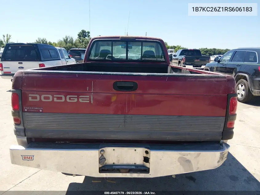 1994 Dodge Ram 2500 VIN: 1B7KC26Z1RS606183 Lot: 45407179