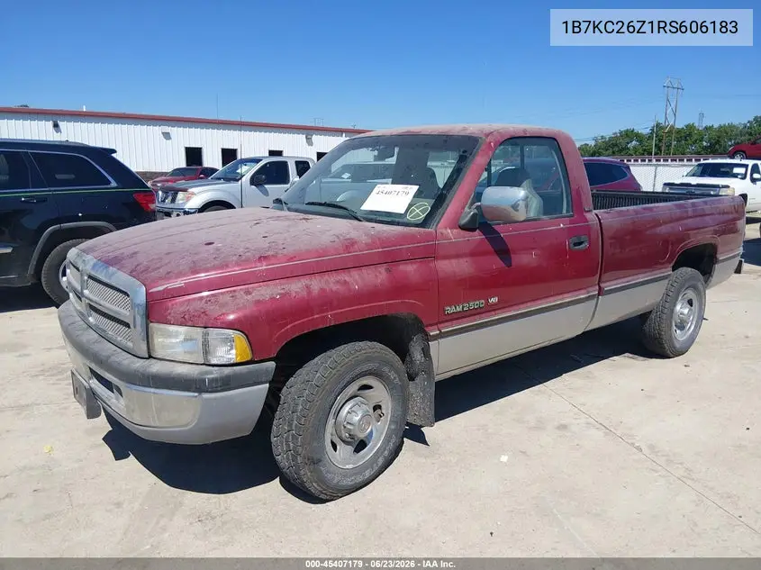 1994 Dodge Ram 2500 VIN: 1B7KC26Z1RS606183 Lot: 45407179