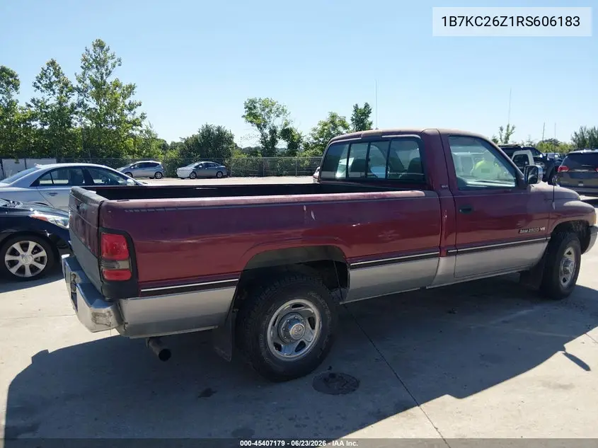 1994 Dodge Ram 2500 VIN: 1B7KC26Z1RS606183 Lot: 45407179