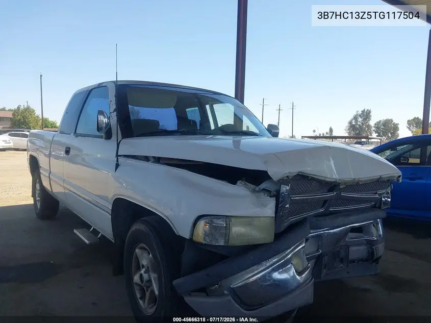 1996 Dodge Ram 1500 VIN: 3B7HC13Z5TG117504 Lot: 45666318