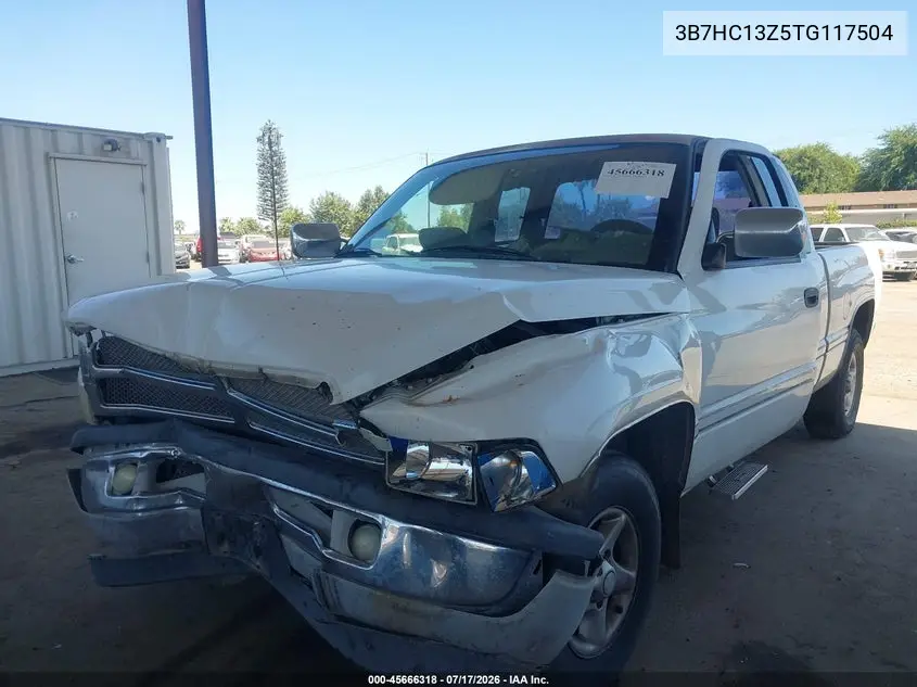 1996 Dodge Ram 1500 VIN: 3B7HC13Z5TG117504 Lot: 45666318