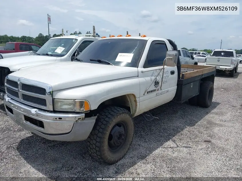 1999 Dodge Ram 3500 St VIN: 3B6MF36W8XM526109 Lot: 45203420