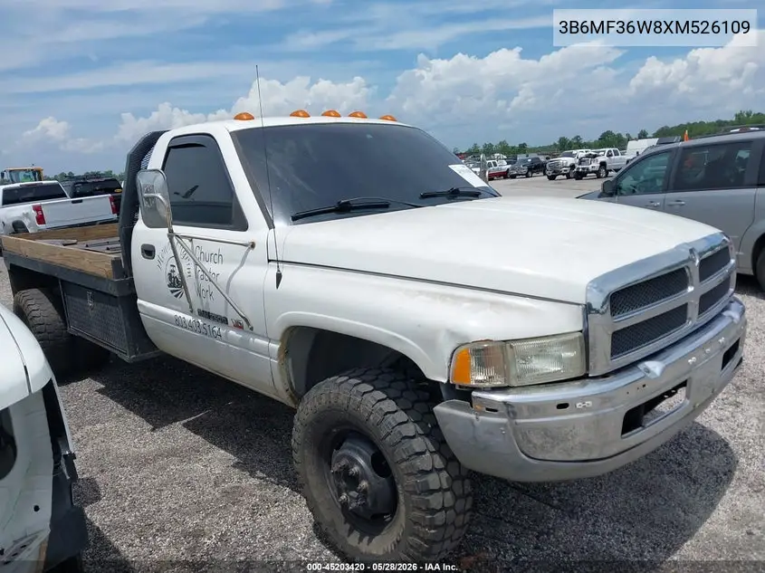 1999 Dodge Ram 3500 St VIN: 3B6MF36W8XM526109 Lot: 45203420