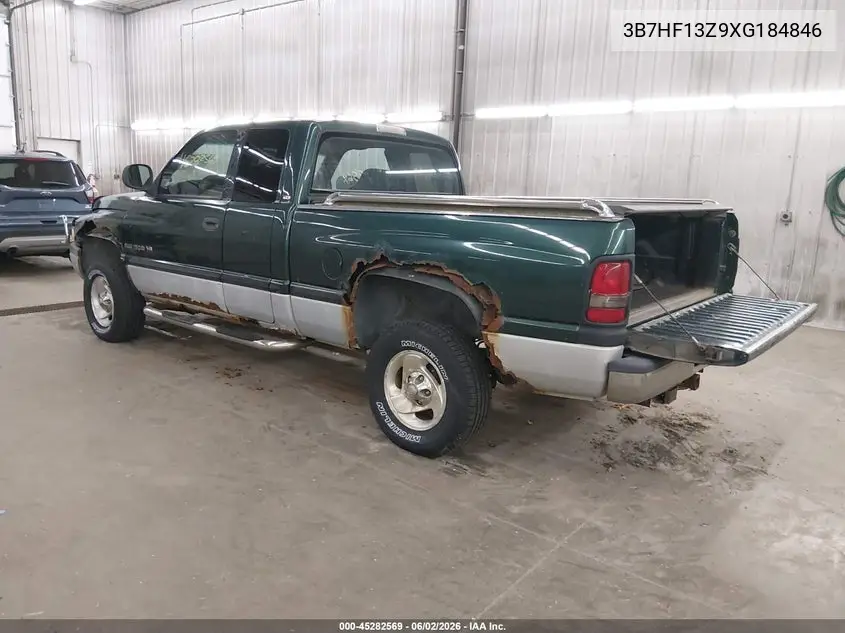 1999 Dodge Ram 1500 St VIN: 3B7HF13Z9XG184846 Lot: 45282569