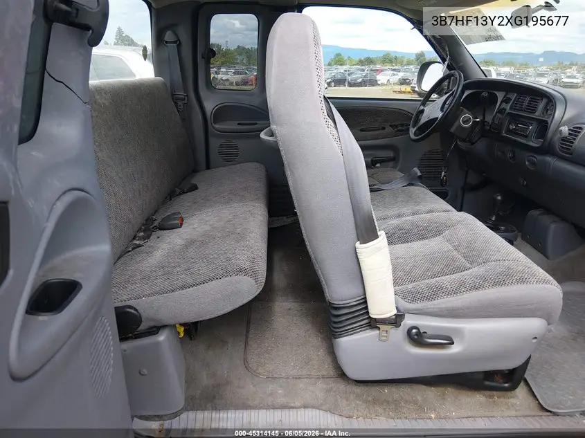 1999 Dodge Ram 1500 St VIN: 3B7HF13Y2XG195677 Lot: 45314145