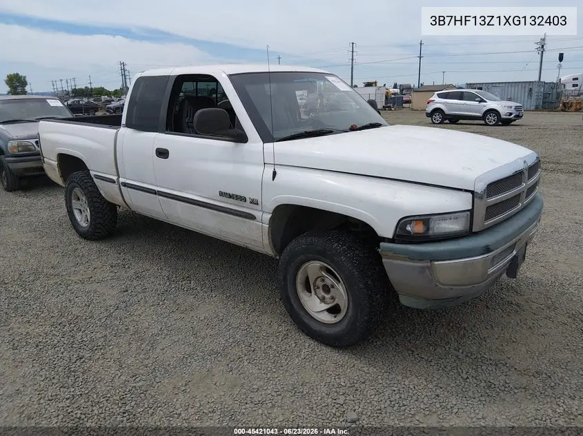 1999 Dodge Ram 1500 St VIN: 3B7HF13Z1XG132403 Lot: 45421043