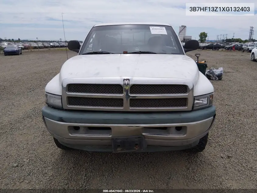 1999 Dodge Ram 1500 St VIN: 3B7HF13Z1XG132403 Lot: 45421043
