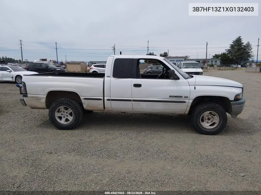 1999 Dodge Ram 1500 St VIN: 3B7HF13Z1XG132403 Lot: 45421043