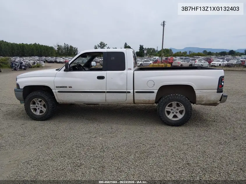 1999 Dodge Ram 1500 St VIN: 3B7HF13Z1XG132403 Lot: 45421043