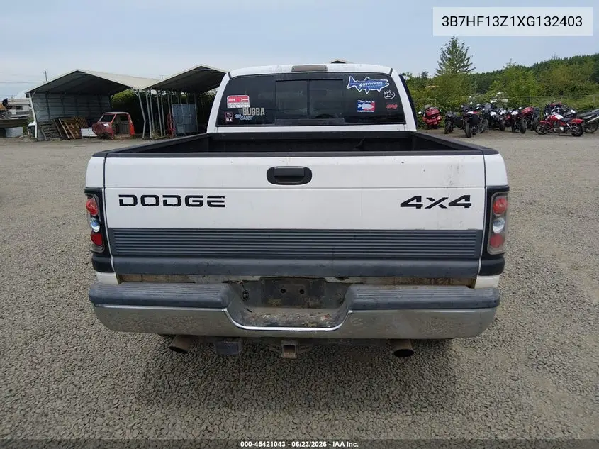 1999 Dodge Ram 1500 St VIN: 3B7HF13Z1XG132403 Lot: 45421043