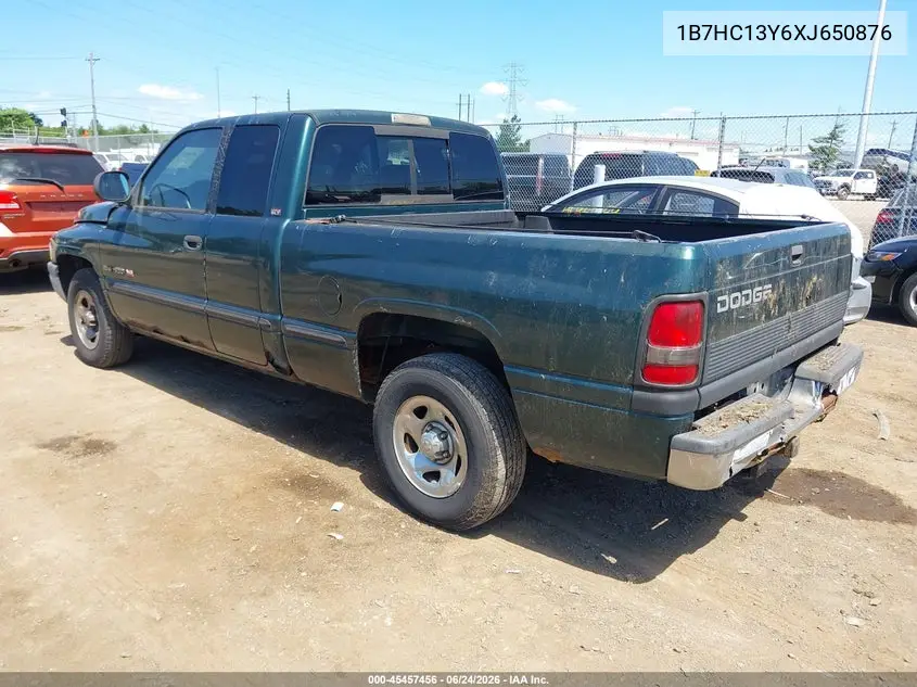 1999 Dodge Ram 1500 St VIN: 1B7HC13Y6XJ650876 Lot: 45457456