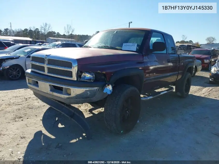 1B7HF13Y0YJ145330 2000 Dodge Ram 1500 St