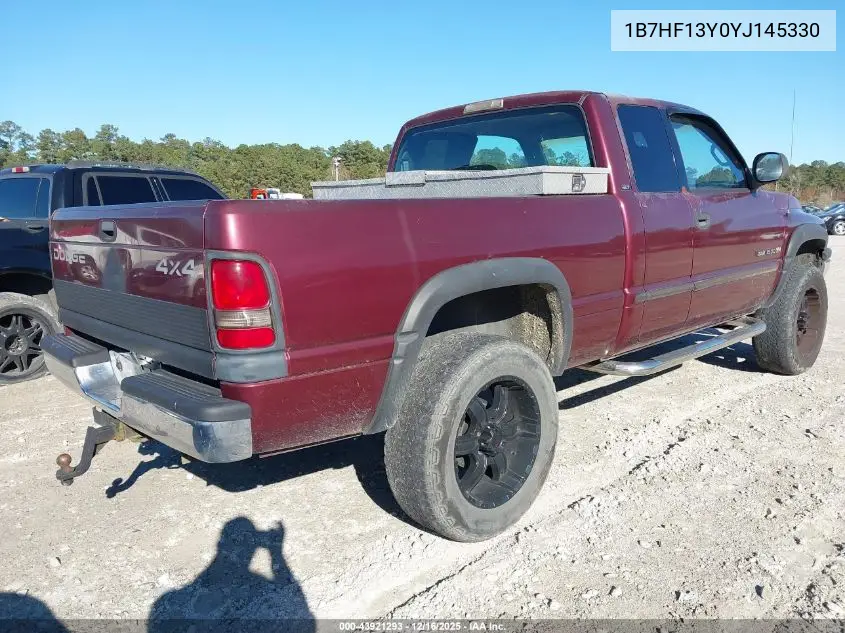1B7HF13Y0YJ145330 2000 Dodge Ram 1500 St