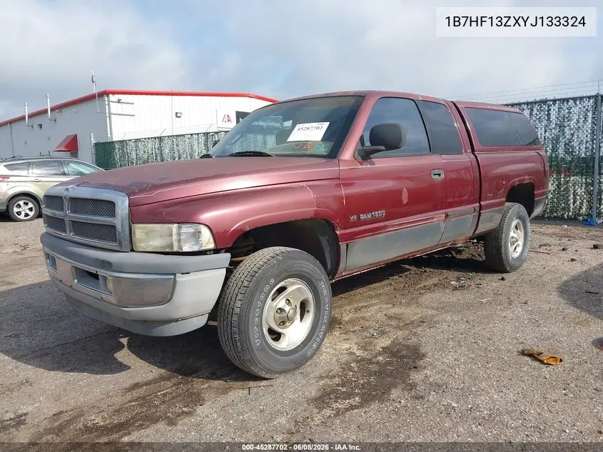 2000 Dodge Ram 1500 St VIN: 1B7HF13ZXYJ133324 Lot: 45287702