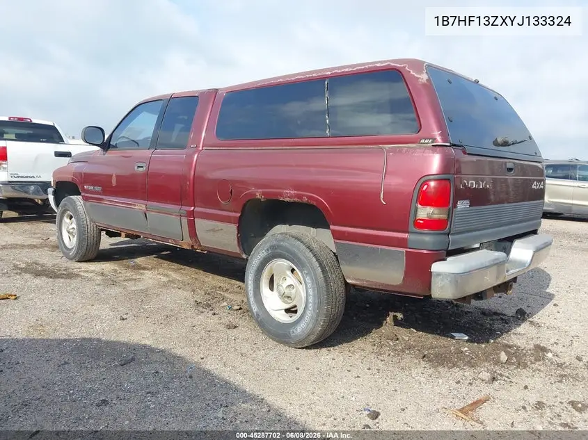 2000 Dodge Ram 1500 St VIN: 1B7HF13ZXYJ133324 Lot: 45287702