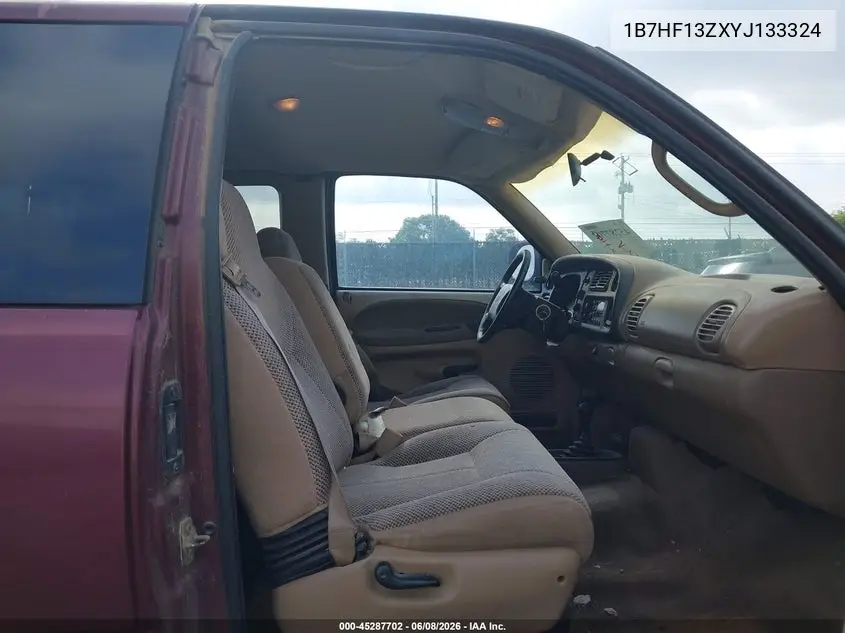 2000 Dodge Ram 1500 St VIN: 1B7HF13ZXYJ133324 Lot: 45287702