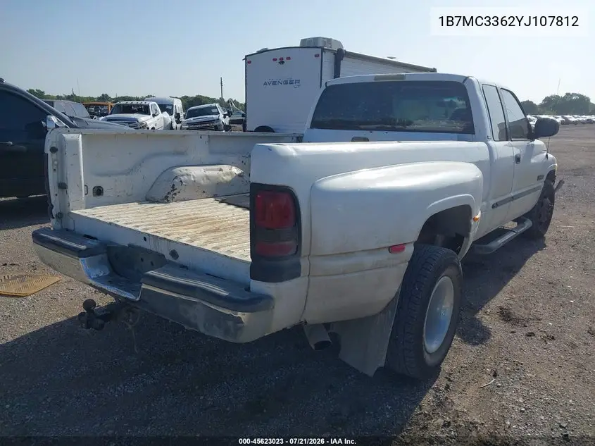 2000 Dodge Ram 3500 St VIN: 1B7MC3362YJ107812 Lot: 45623023