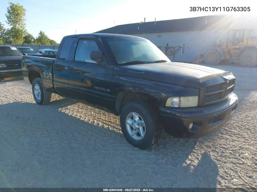 3B7HC13Y11G763305 2001 Dodge Ram 1500 St