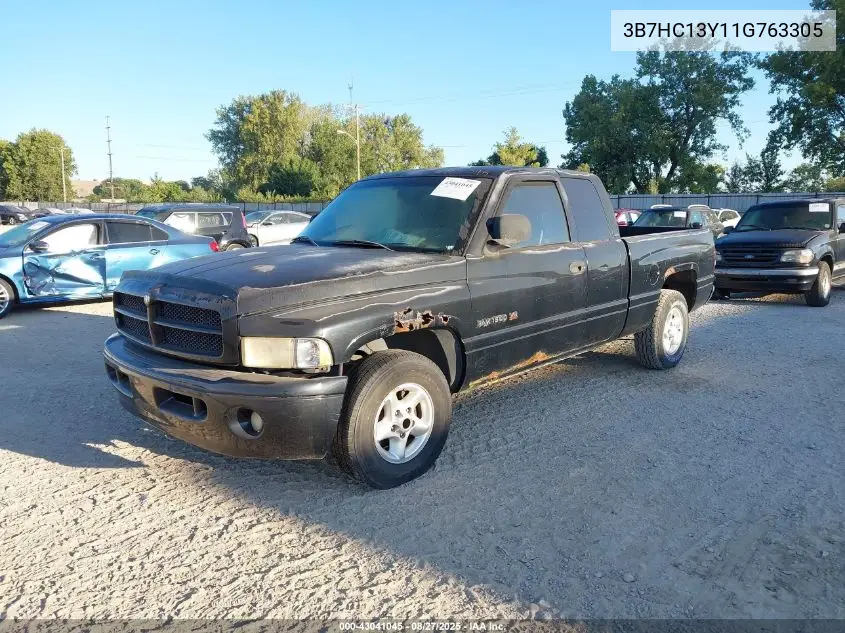 3B7HC13Y11G763305 2001 Dodge Ram 1500 St