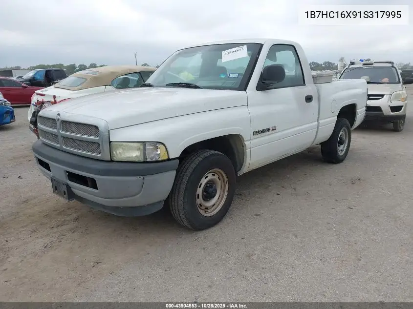 1B7HC16X91S317995 2001 Dodge Ram 1500