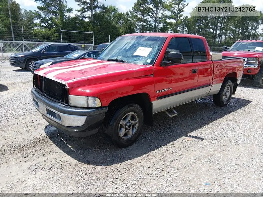 2001 Dodge Ram 1500 St VIN: 1B7HC13Y21J242768 Lot: 45242942