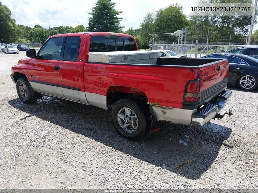 2001 Dodge Ram 1500 St VIN: 1B7HC13Y21J242768 Lot: 45242942