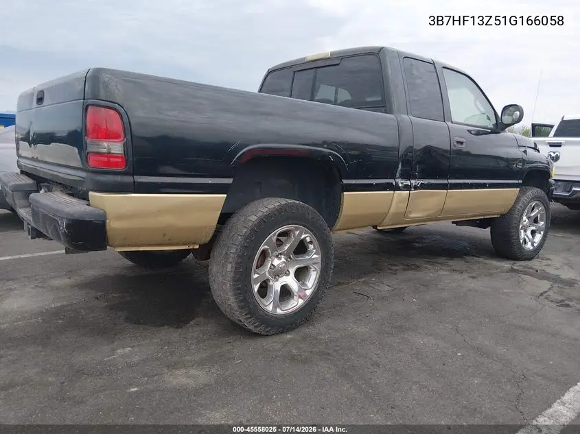 2001 Dodge Ram 1500 St VIN: 3B7HF13Z51G166058 Lot: 45558025