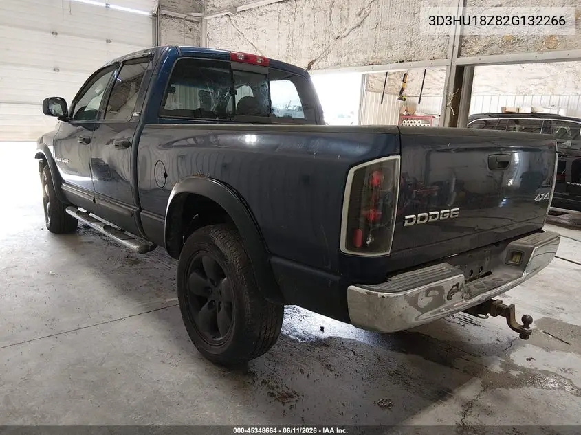 2002 Dodge Ram 1500 St VIN: 3D3HU18Z82G132266 Lot: 45348664