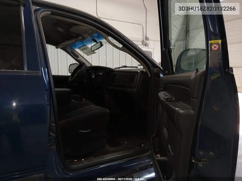 2002 Dodge Ram 1500 St VIN: 3D3HU18Z82G132266 Lot: 45348664