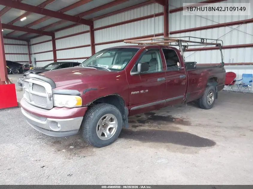 1B7HU18N42J109149 2002 Dodge Ram 1500 St