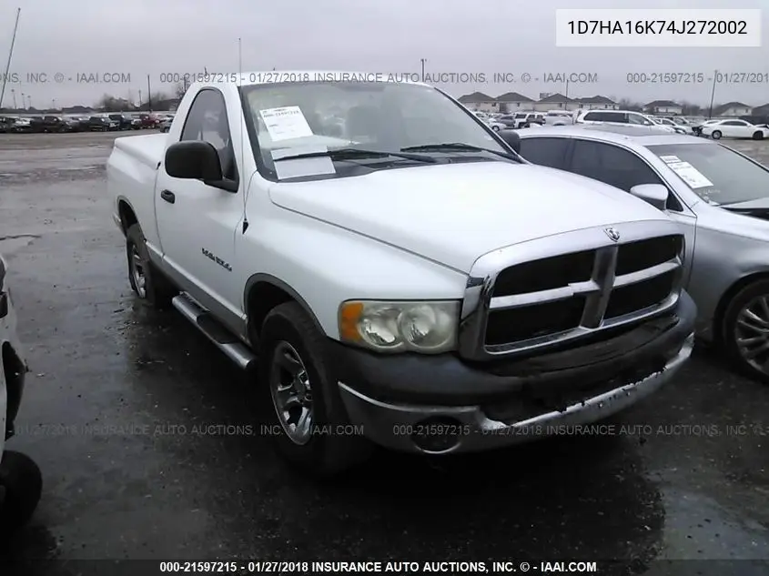 1D7HA16K74J272002 2004 Dodge Ram 1500 St