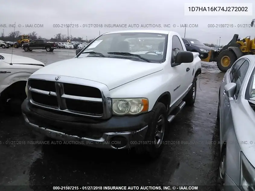 1D7HA16K74J272002 2004 Dodge Ram 1500 St