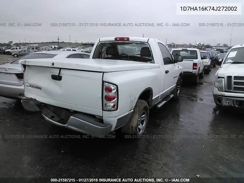 1D7HA16K74J272002 2004 Dodge Ram 1500 St