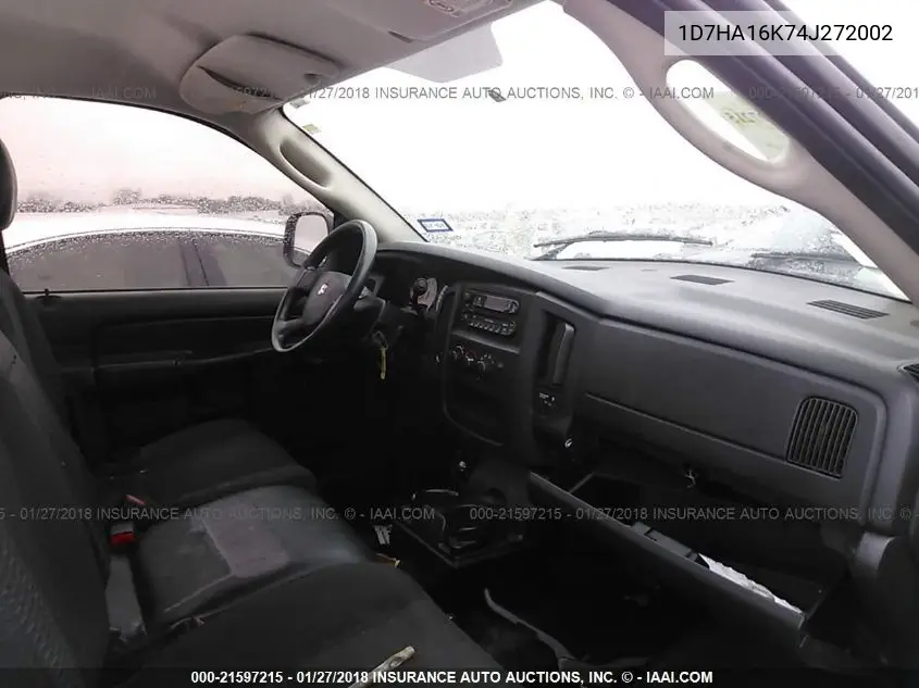 1D7HA16K74J272002 2004 Dodge Ram 1500 St
