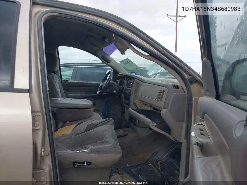 2004 Dodge Ram 1500 Slt/Laramie VIN: 1D7HA18N34S680983 Lot: 45561060